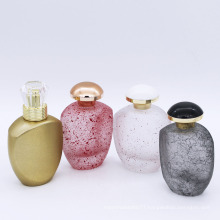 fancy colorful painting high quality 100ml empty perfumes bottles for sale